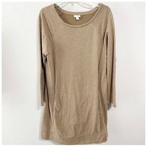 J Jill purejill oatmeal dress size large
